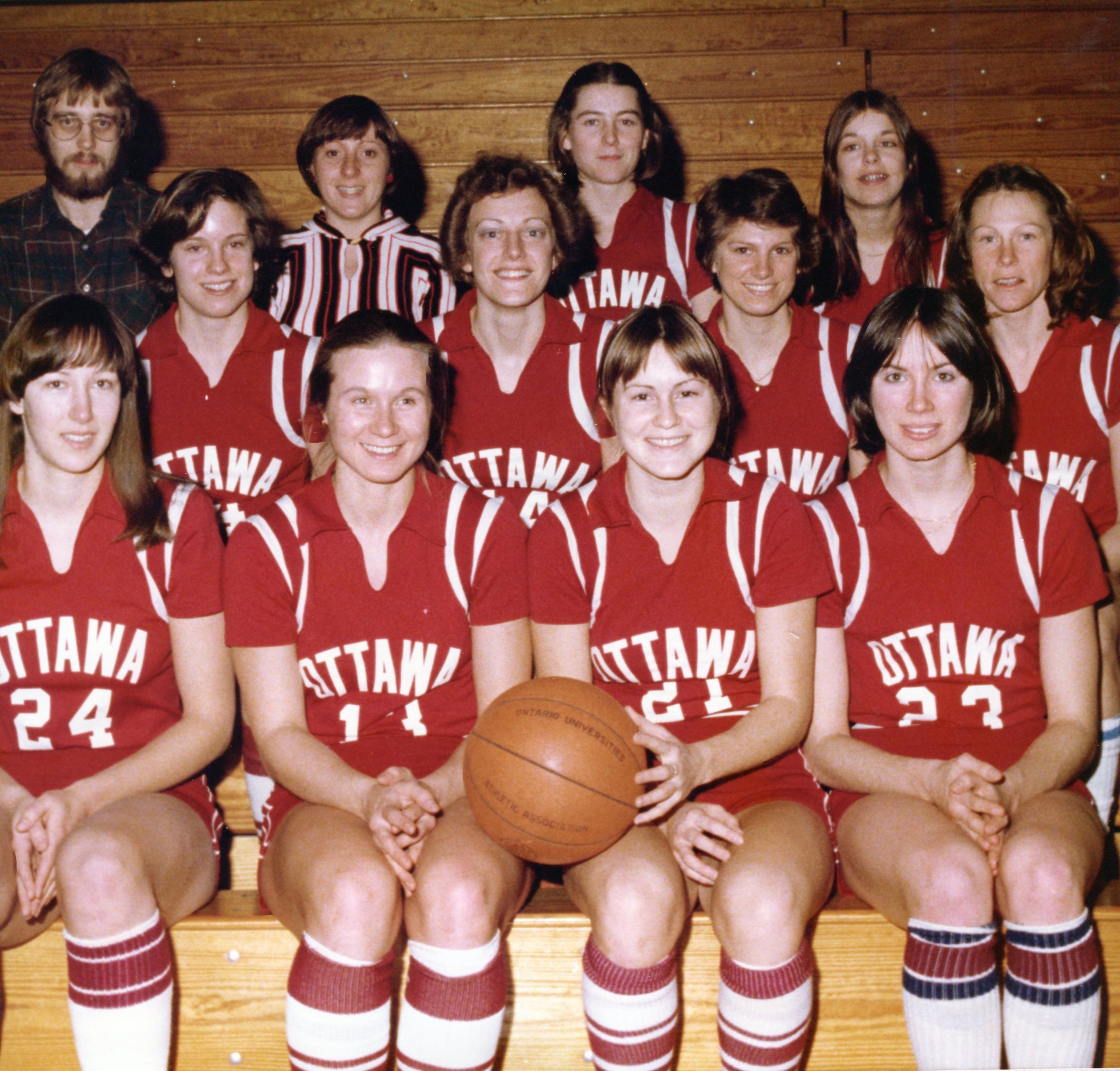 Women's basketball team photo 1977-78.