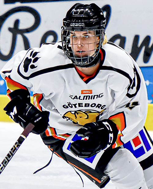 Alyssa MacMillan plays for Göteborg HC in Sweden.